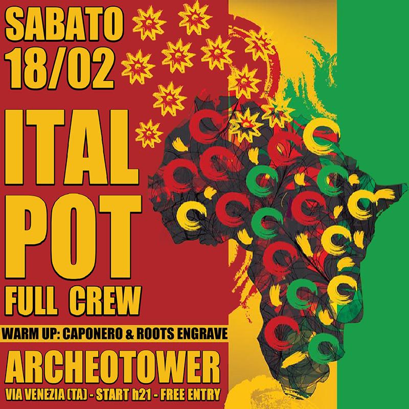 ITAL POT (FULL CREW) -- ARCHEOTOWER