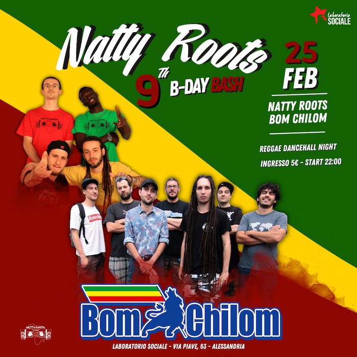 Natty Roots 9th b-day bash with BomChilom