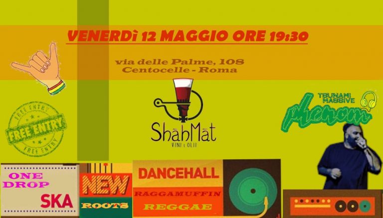 Aperitivo w/ Dj Phenom (from Tsunami Massive) – Free Entry