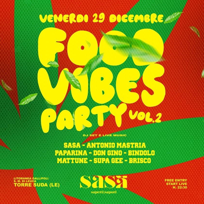 FOOD VIBES PARTY vol.2