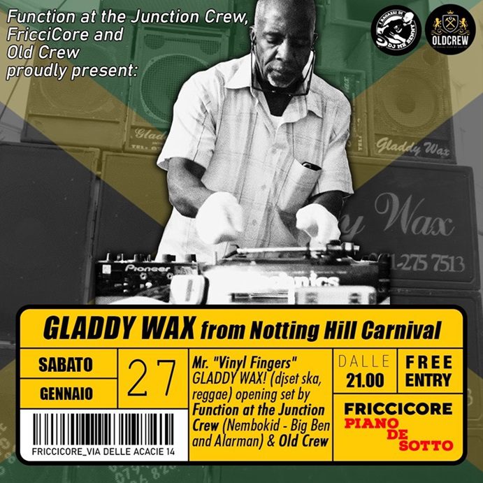 Gladdy Wax “Mr. Vinyl Fingers” Djset