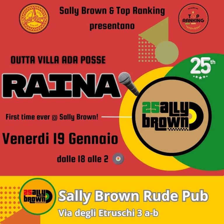 RAINA @ Sally Brown “25th Years”