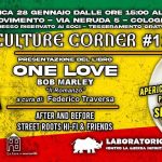 CultureCorner#12 Presentazione del libro "OneLove - Bob Marley - il romanzo"