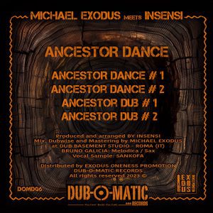 Ancestor Dance - Michael Exodus meets InsensI 2024 Dub
