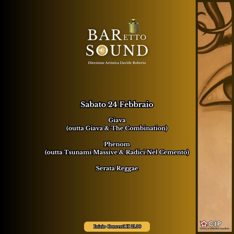 BarEtto Sound w/ Giava & Phenom Djset & Showcase