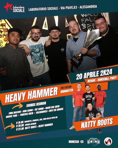 Natty Roots 10 years anniversary with HEAVY HAMMER