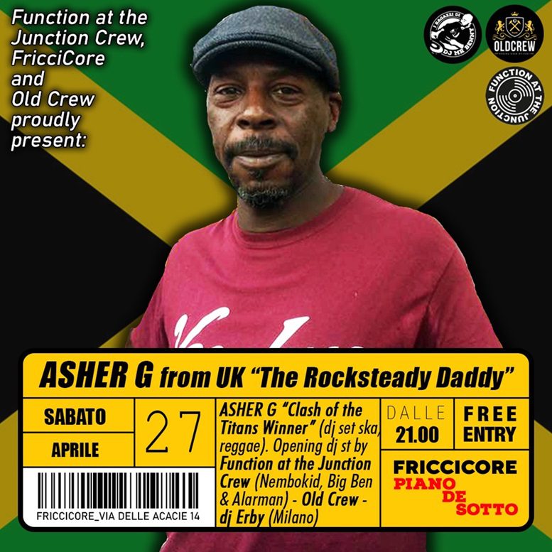 ASHER G dj set (Clash of the Titans Winner - UK) - ska, rocksteady, reggae