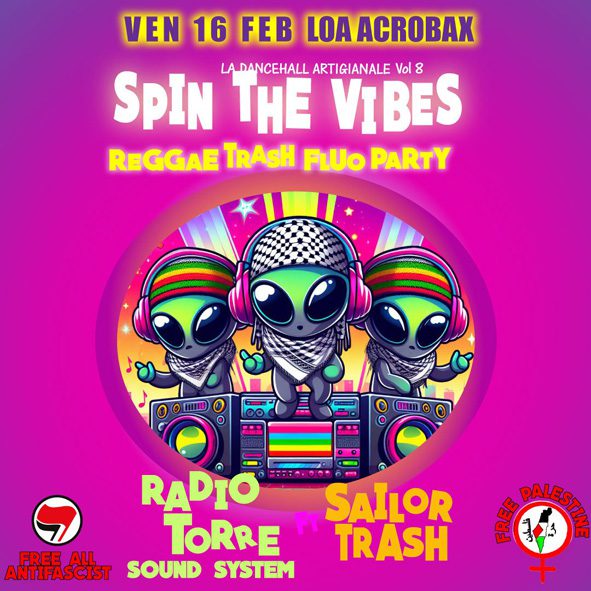 Spin The Vibes vol8 - Reggae Trash Fluo Edition