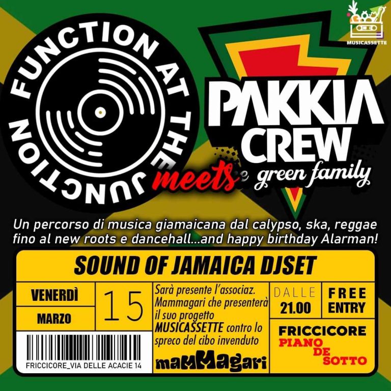 SOUND OF JAMAICA – Function at the Junction meets Pakkia Crew