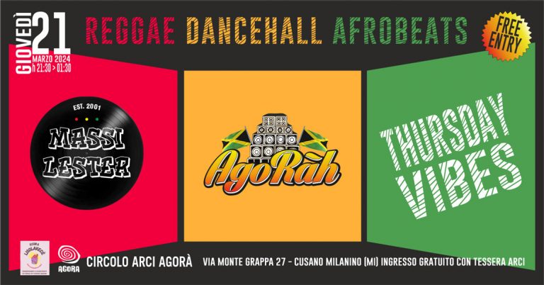 Agoràh Thursday Vibes | w/Massi Lester