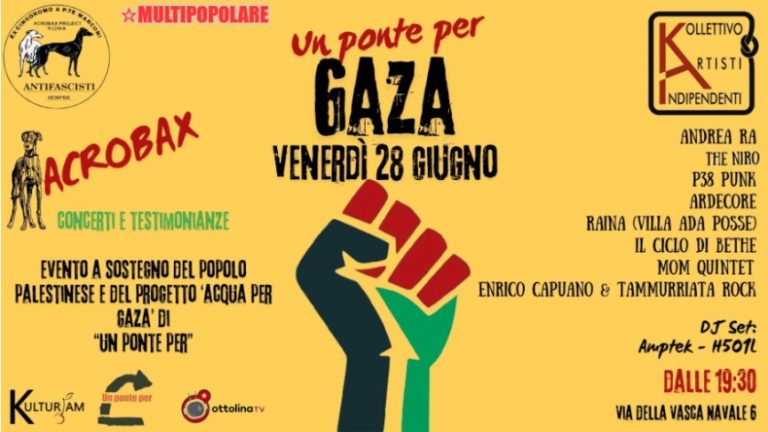 Raina Villa @ Un ponte per Gaza Raina Villa @ Un ponte per Gaza