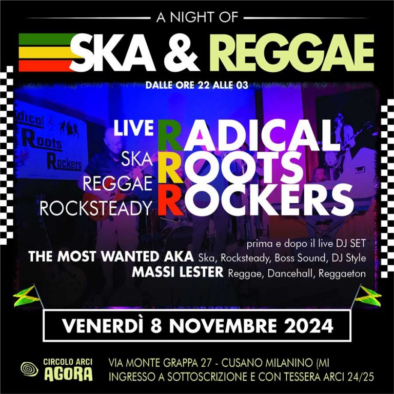 Radical Roots Rockers Live + Massi Lester – The Most Wanted Aka dj set Radical Roots Rockers Live + Massi Lester – The Most Wanted Aka dj set