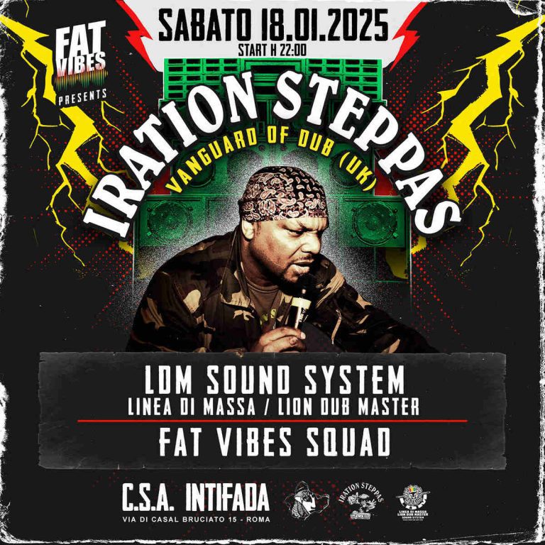 FAT VIBES // IRATION STEPPAS (UK) on LDM Sound System FAT VIBES // IRATION STEPPAS (UK) on LDM Sound System