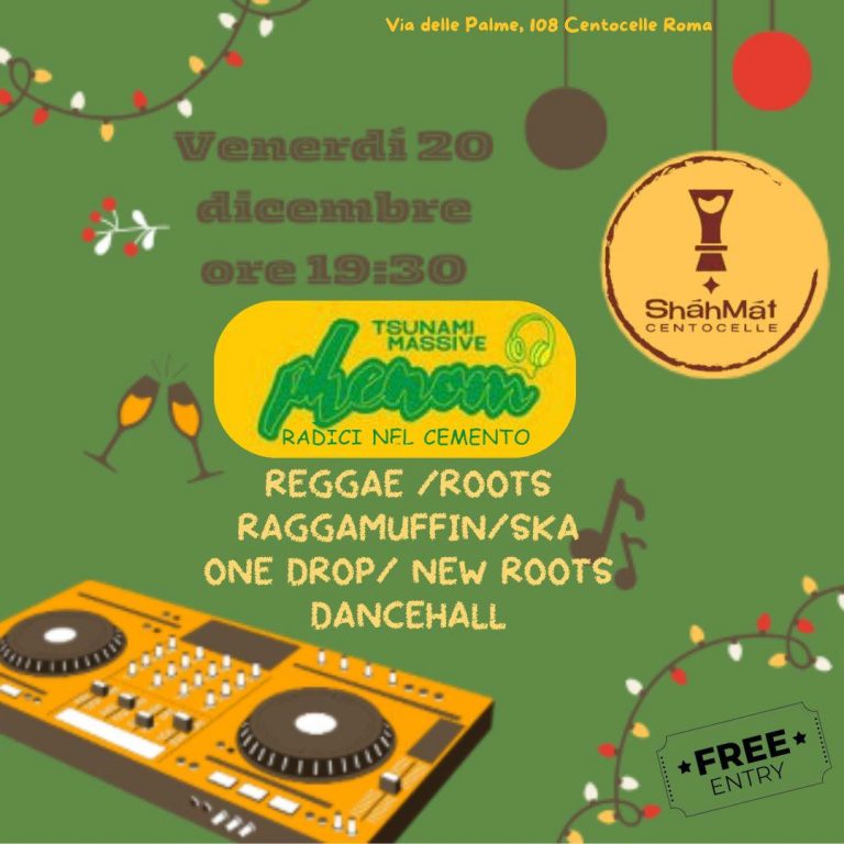 Aperitivo w/ Dj Phenom (from TM & RnC) – Free Entry Aperitivo w/ Dj Phenom (from TM & RnC) – Free Entry