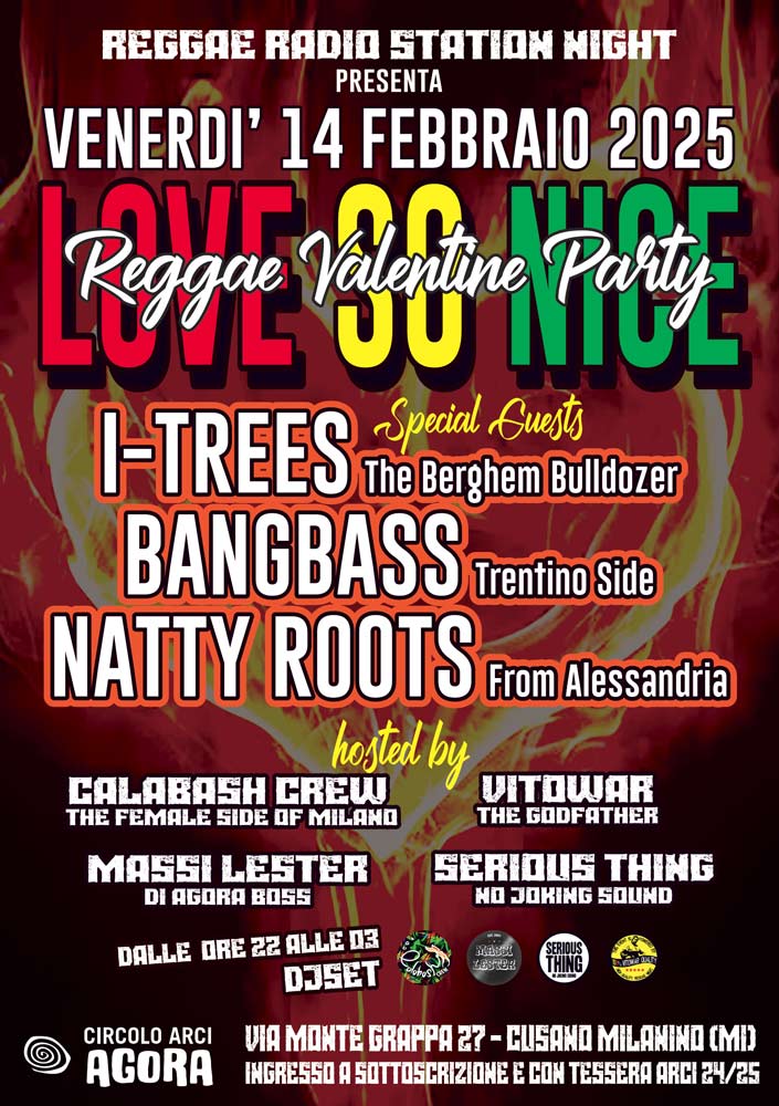 LOVE SO NICE | Reggae Valentine Party