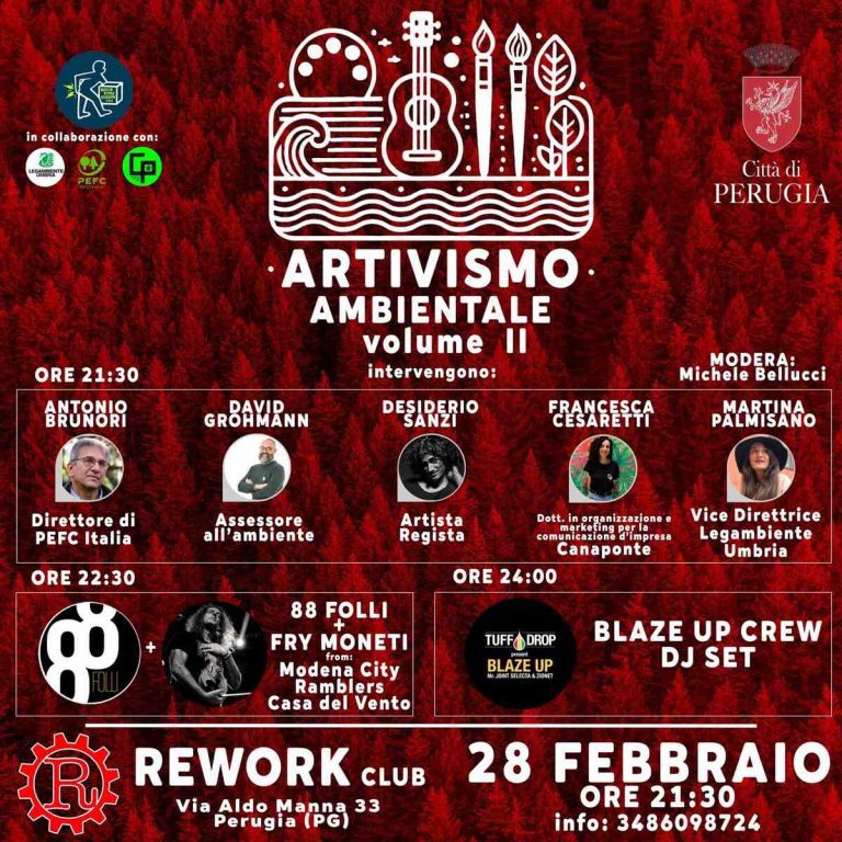 Blaze Up x Artivismo Ambientale @ Rework