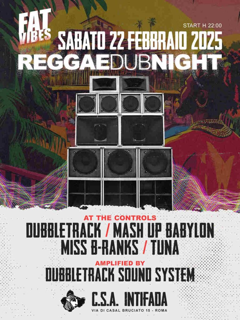 FAT VIBES w/ DUBBLETRACK SOUND SYSTEM FAT VIBES w/ DUBBLETRACK SOUND SYSTEM