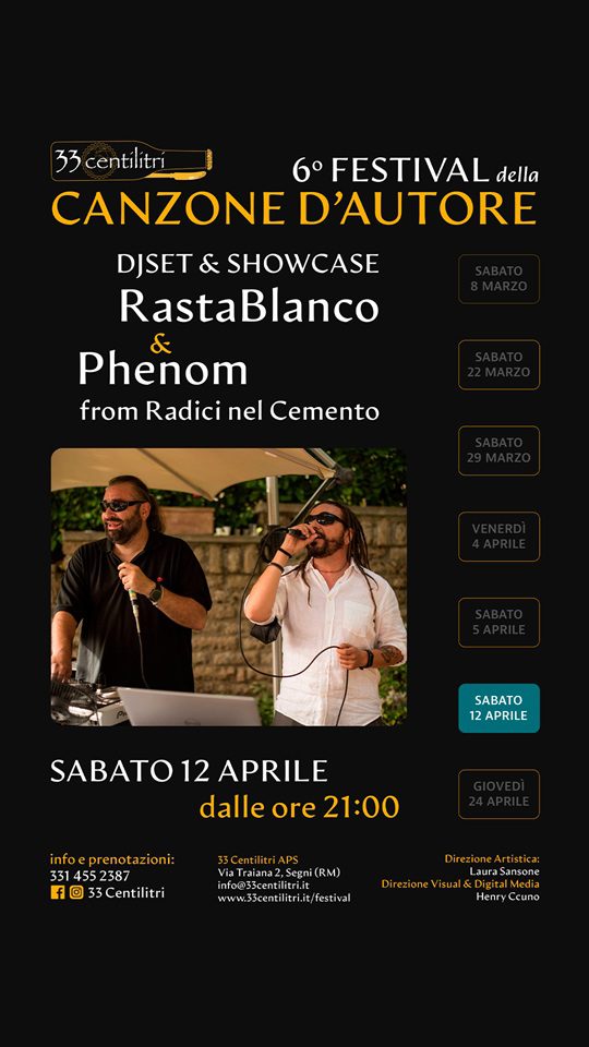 Rastablanco & Phenom (From Radici nel Cemento) – Djset & Showcase