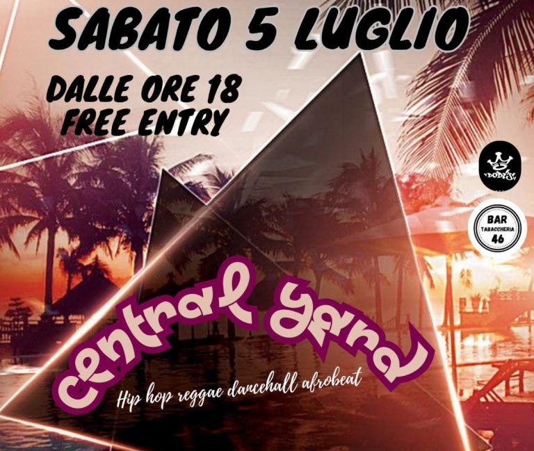 “CENTRAL YARD” LIVIN’ FAYA -MANHALI Sound- Salento Radical