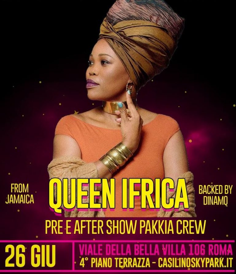 QUEEN IFRICA from Jamaica w/ DINAMQ & PAKKIA CREW