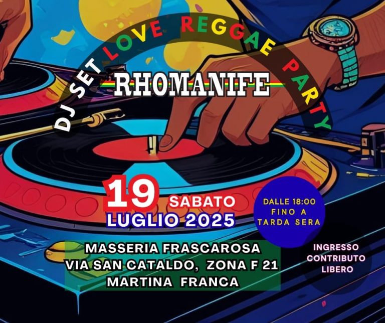 Rhomanife – Dj Set Love Reggae Party