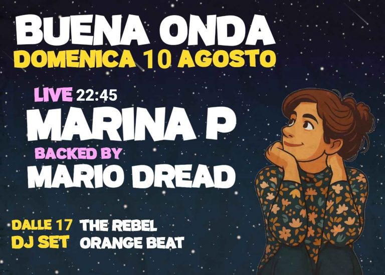 MARINA P backed by Mario Dread