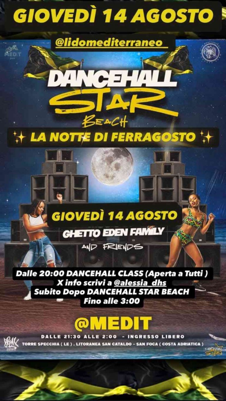 Dancehall Star Beach Edition