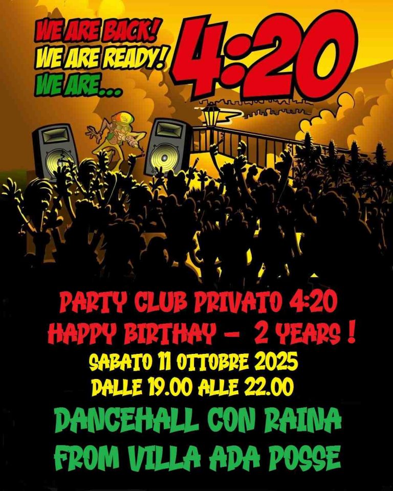 RAINA @ 2 Years CLUB 4:20 Party