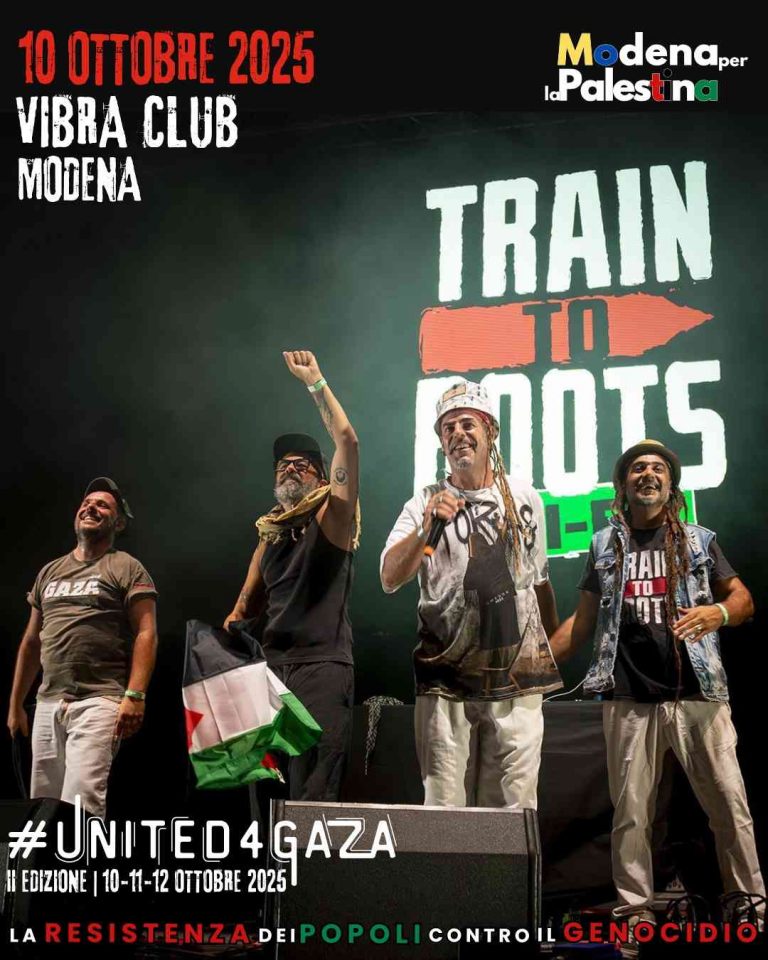 #United4Gaza – Train To Roots HIFI – guest Lion D