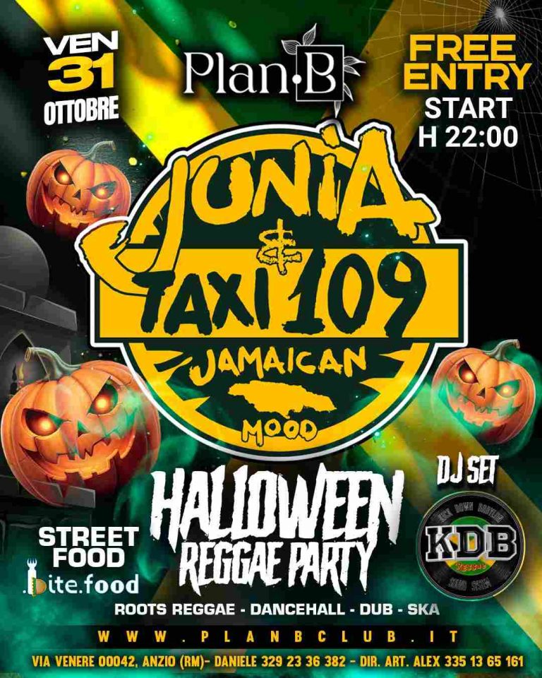 Halloween Reggae Party