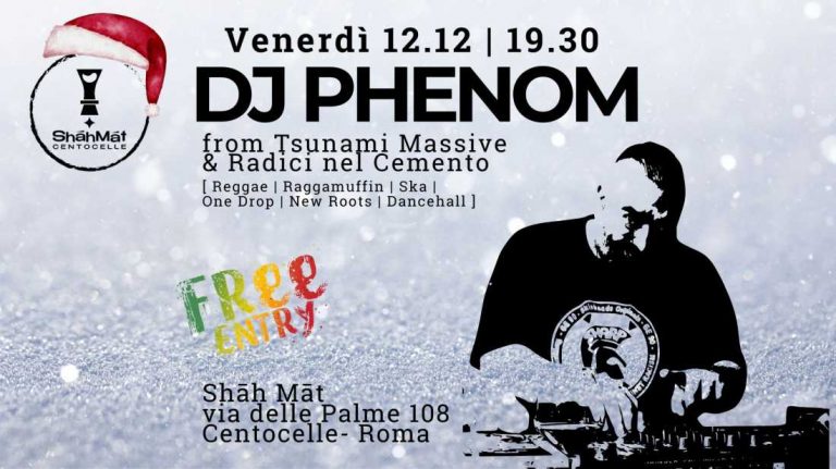 Aperitivo w/ Dj Phenom (from TM & RnC) – Free Entry Aperitivo w/ Dj Phenom (from TM & RnC) – Free Entry