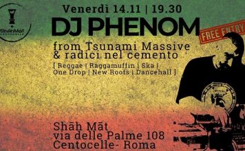 Aperitivo w/ Dj Phenom (from TM & RnC) – Free Entry Aperitivo w/ Dj Phenom (from TM & RnC) - Free Entry