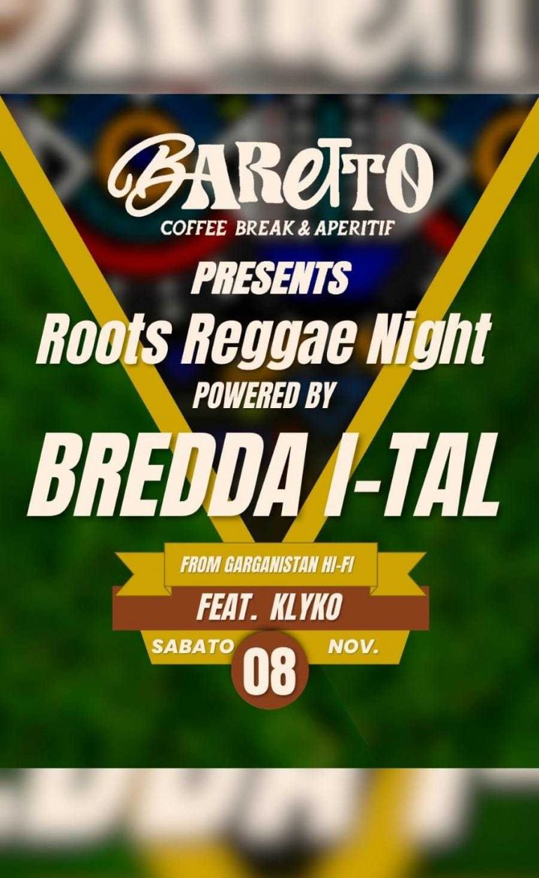 Bredda I-Tal ft. Klyko – Roots Reggae-Dub Night