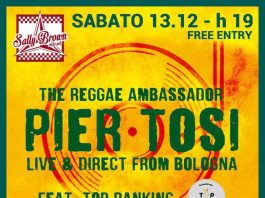 PIER TOSI – The Reggae Ambassador feat. TOP RANKING PIER TOSI - The Reggae Ambassador feat. TOP RANKING @ Sally Brown
