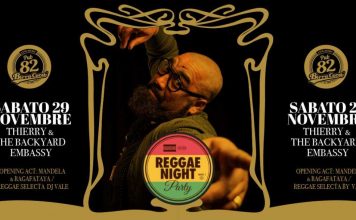 Live Thierry & The Backyard Band Thierry & The Backyard Band @ Birra Ceca Pub82