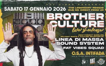 FAT VIBES w/ BROTHER CULTURE (UK) & LDM SOUND SYSTEM FAT VIBES w/ BROTHER CULTURE (UK) & LDM SOUND SYSTEM