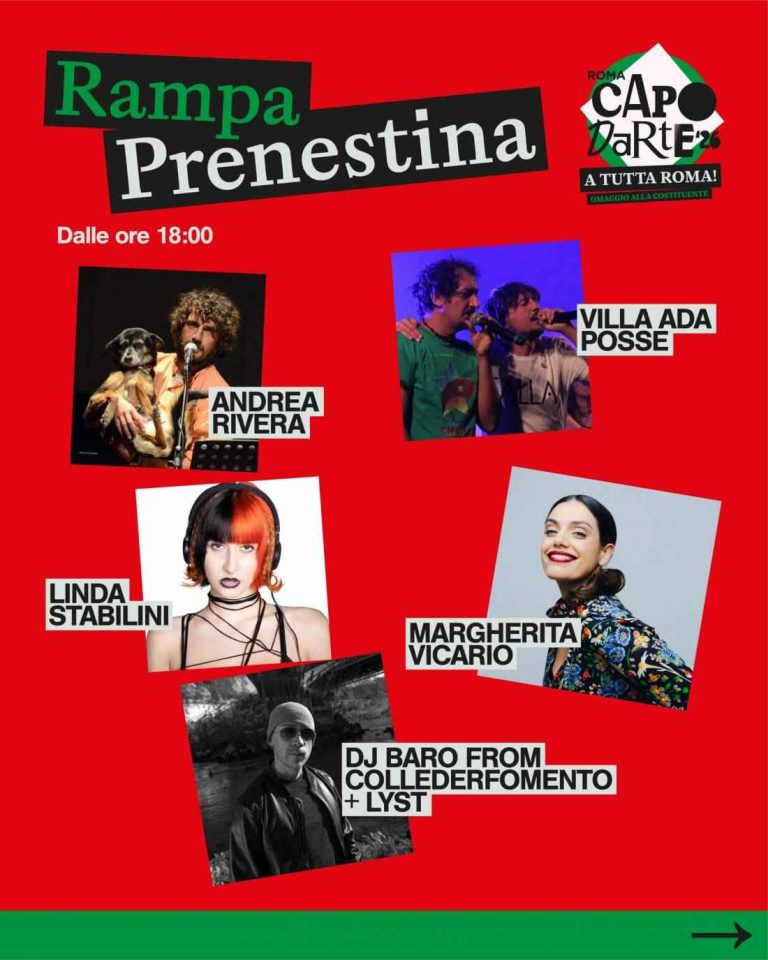 ROMA CAPODARTE : VILLA ADA POSSE – BARO COLLE DER FOMENTO – ANDREA RIVERA ROMA CAPODARTE : VILLA ADA POSSE – BARO COLLE DER FOMENTO – ANDREA RIVERA