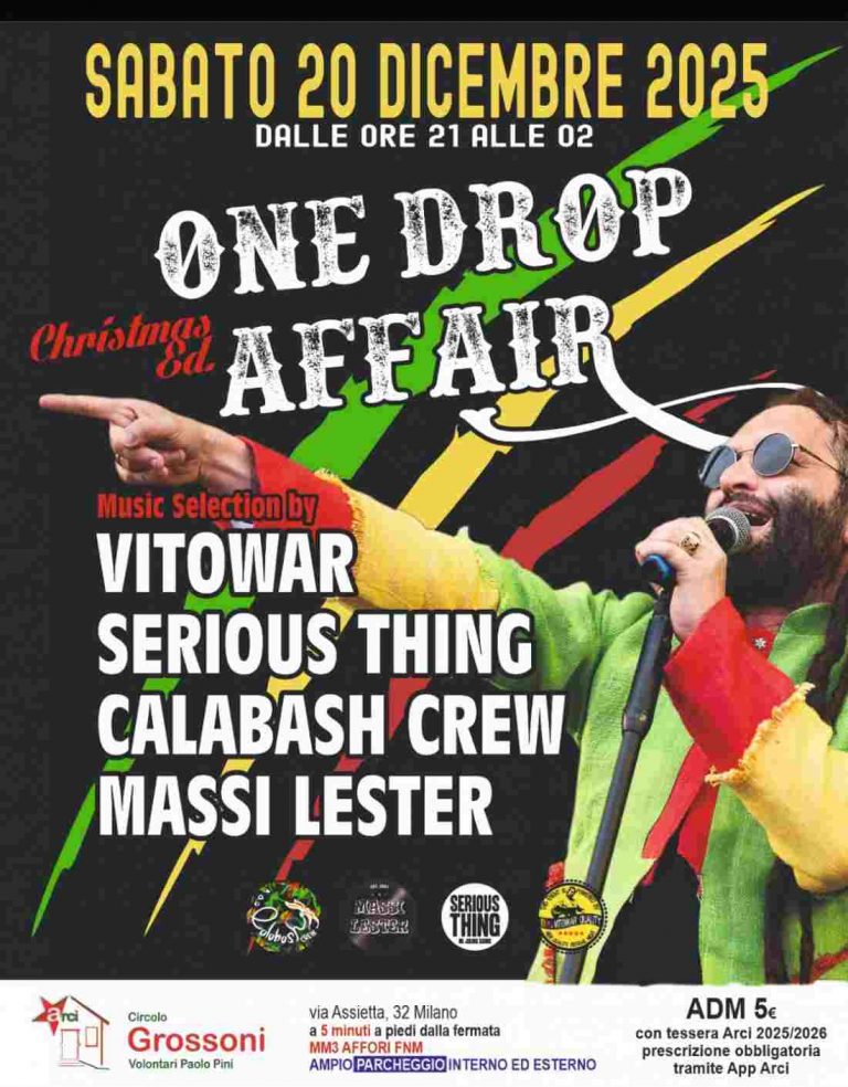 ONE DROP AFFAIR Xmas Ed.