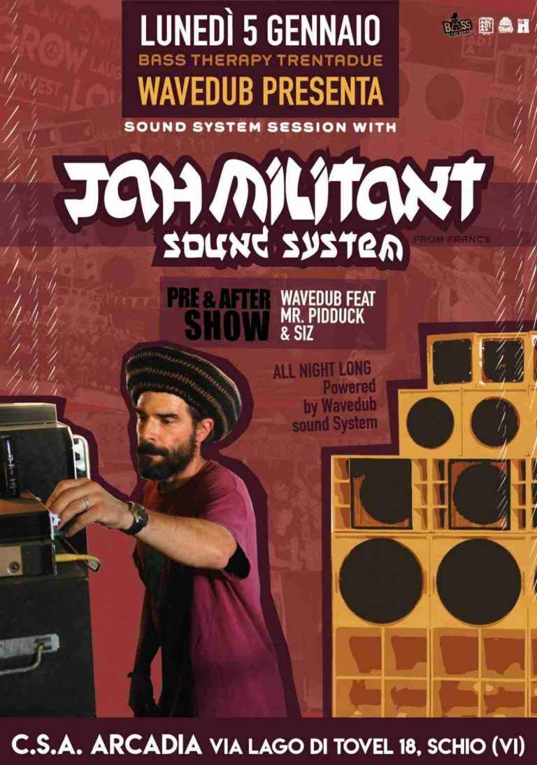 Bass Therapy 32*- JAH MILITANT / Wavedub feat Pid & Siz Bass Therapy 32*- JAH MILITANT / Wavedub feat Pid & Siz