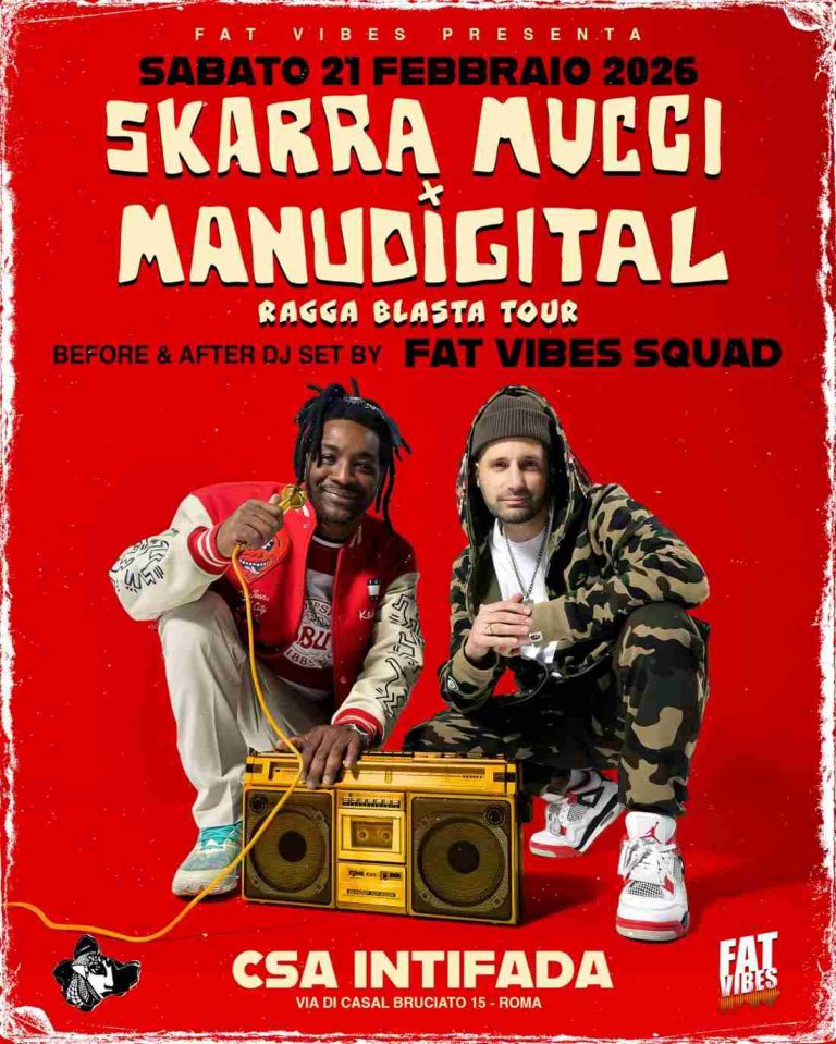 SKARRA MUCCI x MANUDIGITAL // Ragga Blasta tour a Roma!