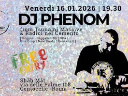 Aperitivo w/ Dj Phenom (from TM & RnC) – Free Entry Aperitivo w/ Dj Phenom (from TM & RnC) - Free Entry