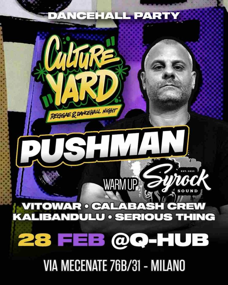 Culture Yard w/ PUSHMAN Culture Yard w/ PUSHMAN