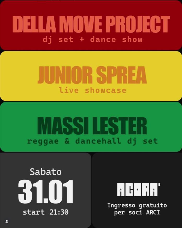 REGGAE DANCEHALL w/ DELLAMOVE | JUNIORSPREA | MASSI LESTER