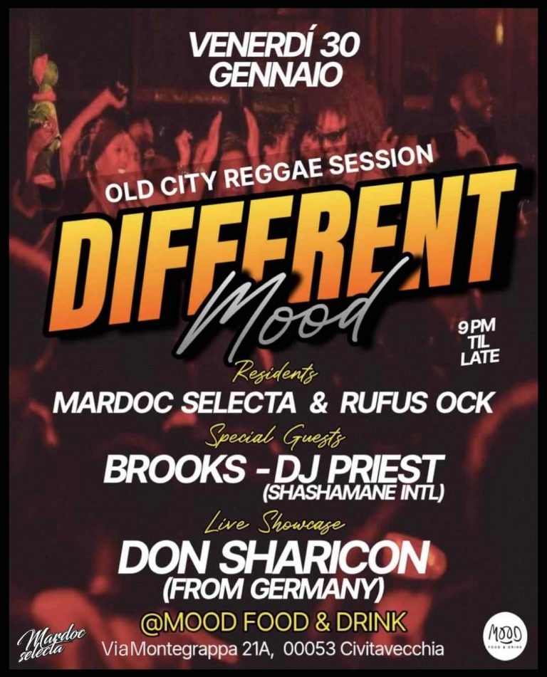 DIFFERENT MOOD – OLDCITY REGGAE SESSION 3