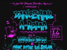 DANCEHALL A-ROMA – ION Birthday Bash w/ MacroMarco & RudeTeo DANCEHALL A-ROMA - ION Birthday Bash w/ MacroMarco & RudeTeo