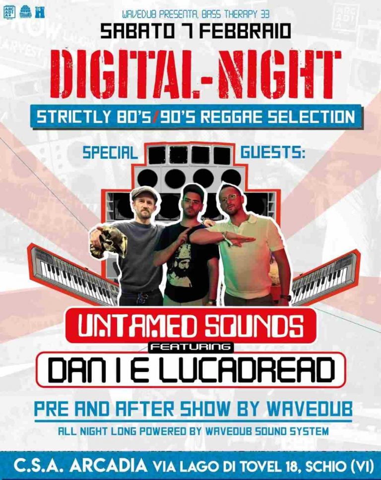 Bass Therapy 33* Digital Night With Untamed/Dan I/LucaDread