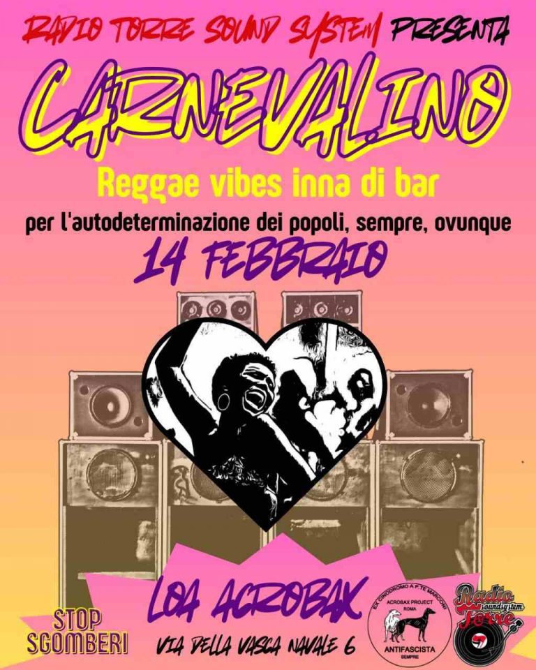 CARNEVALINO – reggae vibes inna di bar