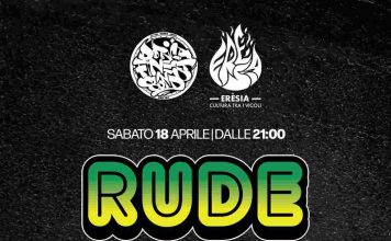 RUDE – REGGAE DANCEHALL NIGHT + Special Guest BUSS IT e SYROCK from Salento RUDE - REGGAE DANCEHALL NIGHT + Special Guest BUSS IT e SYROCK from Salento