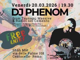 Aperitivo w/ Dj Phenom (from RnC & TM) – Free Entry Aperitivo w/ Dj Phenom (from RnC & TM) - Free Entry