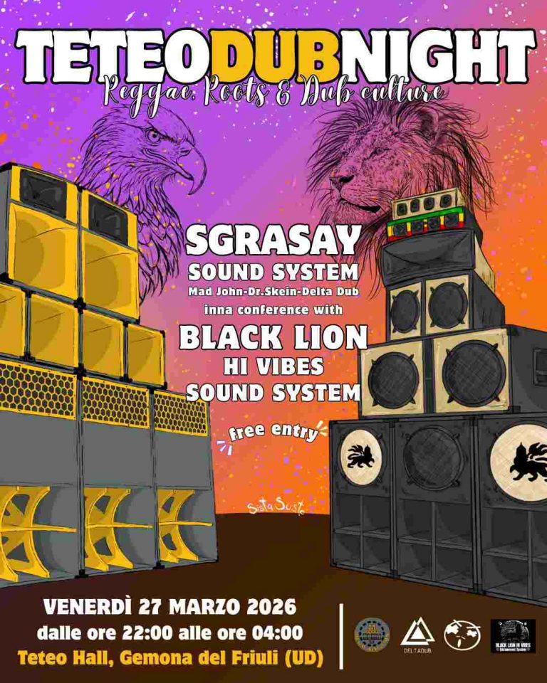 Sgrasay Sound System & Black Lion Hi Vibes in conference